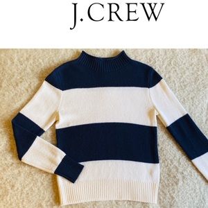 ⭐️ J. CREW ALWAYS Striped Wool Sweater-XS
